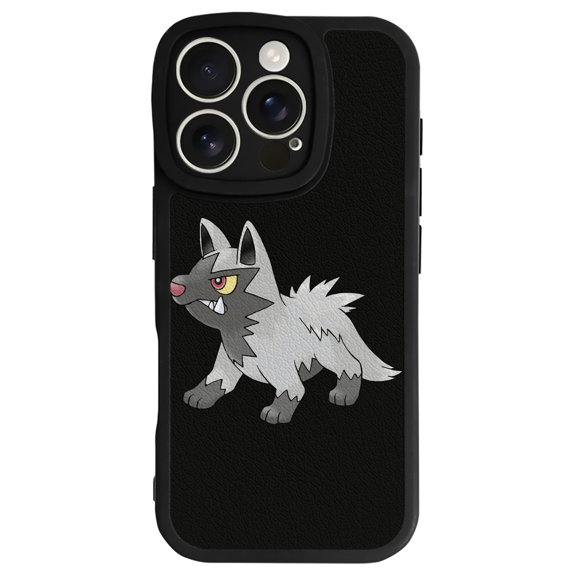 （画像用） ポケットモンスター Pokémon 【iPhone 16シリーズ対応】シリコンスマホケース（レザー調） 材質：シリコン